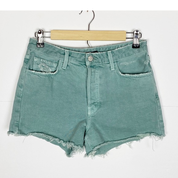 J. Brand Gracie High Rise Short Charmer Button Fly Size 27 - Picture 7 of 7